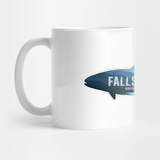 Falls Lake North Carolina Fish Mug